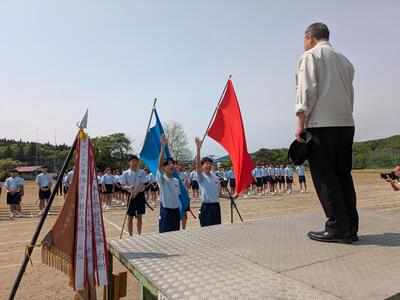 ５月１５日（木）総練習での選手宣誓